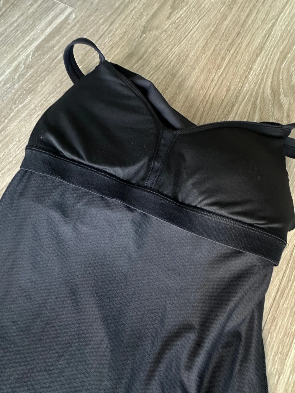 lululemon athletica Black Strappy Sports Top